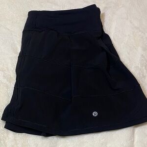 lululemon athletica Black Skort